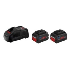 Pack De 2 Batteries 18V Bosch ProCore 5,5 Ah + Chargeur GAL 1880 CV Professional - 1600A0214C -Outils Soldes AFD 100178
