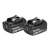 Pack De 2 Batteries Makita MAKSTAR Li-Ion 18 V / 3.0 Ah BL1830B - PACK2BAT3LI -Outils Soldes AFD 102152