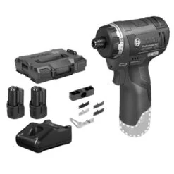 Visseuse Sans-fil Bosch GSR 12V-20 HX 12 V + 2 Batteries 3 Ah + Chargeur + L-Boxx + Accessoires