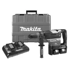 Perforateur-burineur SDS-Max 2x18V Makita DHR400PG2U + 2 Batteries 6 Ah + Chargeur