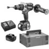Perceuse-visseuse à Percussion 18V Makita DHP481RTJ + 2 Batteries 5 Ah + Chargeur + Coffret MAKPAC -Outils Soldes AFD 110050