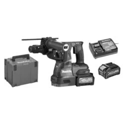 Perforateur SDS+ 40V Makita HR004GM201 + 2 Batteries 4 Ah + Chargeur + Makpac