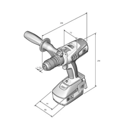 Perceuse-visseuse 18V Fein ASCM 18 QM (sans Batterie Ni Chargeur) + Coffret - 71161164000 6 Perceuse-visseuse 18V Fein ASCM 18 QM (sans Batterie Ni Chargeur) + Coffret - 71161164000 – Image 4