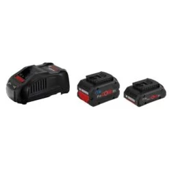 Pack 18V Bosch 2 Batteries Procore (1 X 4Ah + 1 X 5,5 Ah) + Chargeur GAL 1880 CV En Boite Carton - BOSCH - 1600A0214A