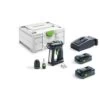 Perceuse-visseuse 18V Festool C18HPC 4,0 I-Plus 18 V + 2 Batteries 4 Ah + Chargeur + Coffret Systainer - 576435 -Outils Soldes AFD 130642