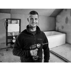 Rothenberger Perceuse-visseuse 18V Rothenberg RO DD60 + 1 Batterie 2 Ah (sans Chargeur) En Coffret - 1300003379 -Outils Soldes AFD 131527