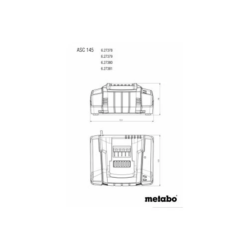Set De Base 2 Batteries Metabo Li-Power 18 V 5,2 Ah + Chargeur ASC 145 - 685051000 6 Set De Base 2 Batteries Metabo Li-Power 18 V 5,2 Ah + Chargeur ASC 145 - 685051000 – Image 4