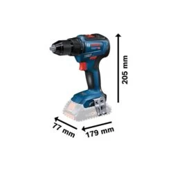Perceuse-visseuse 18V Bosch GSR 18V-55 + 2 Batteries 5Ah + Chargeur + Coffret L-BOXX - 0615990L8D -Outils Soldes AFD 133429