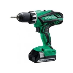 Perceuse-visseuse 18V Hikoki KC18DJLFZ + 2 Batteries 2.5 Ah + Chargeur + 100 Accessoires -Outils Soldes AFD 133855