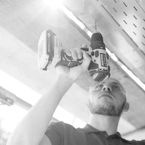 Perceuse-visseuse à Percussion 18V Stanley Fatmax FMC627D2 + 2 Batteries 2 Ah + Chargeur + Coffret 7 Perceuse-visseuse à Percussion 18V Stanley Fatmax FMC627D2 + 2 Batteries 2 Ah + Chargeur + Coffret – Image 5