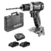 Perceuse-visseuse 18V Metabo BS 18 L BL + 2 Batteries 3,5 Ah + Chargeur + Coffret - 602326820 -Outils Soldes AFD 137846