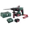 Perforateur SDS+ 18V Metabo KHA 18 LTX + 2 Batteries 4 Ah + Chargeur + MetaBOX - 600210500 -Outils Soldes AFD 138707