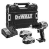 Perceuse-visseuse à Percussion 18V XR Dewalt DCD709P2T-QW + 2 Batteries 5 Ah + Chargeur + Coffret T-STAK -Outils Soldes AFD 140361