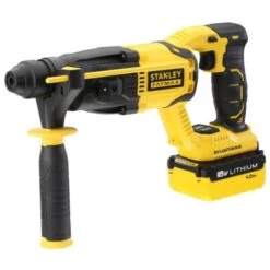 Perforateur-burineur SDS+ 18V Stanley Fatmax FMCD900M2S + 2 Batteries 4 Ah + Chargeur + Sac -Outils Soldes AFD 142491