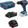 Perceuse-visseuse 18V Bosch GSR 18V-55 + 2 Batteries 5Ah + Chargeur + Coffret L-BOXX - 0615990L8D 1 Perceuse-visseuse 18V Bosch GSR 18V-55 + 2 Batteries 5Ah + Chargeur + Coffret L-BOXX - 0615990L8D -Outils Soldes AFD 143471