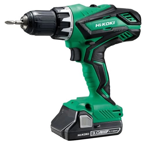 Perceuse Visseuse Hikoki 18V DS18DJLWBZ + 2 Batteries 3 Ah + Chargeur + Coffret 5 Perceuse Visseuse Hikoki 18V DS18DJLWBZ + 2 Batteries 3 Ah + Chargeur + Coffret – Image 3