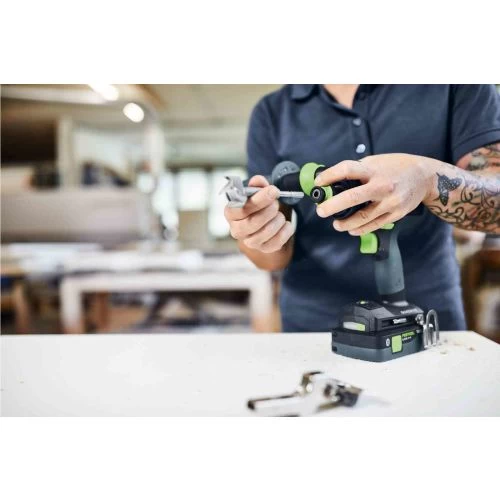 Perceuse-visseuse 18V Festool TDC 18/4 5,2/4,0 I-Plus QUADRIVE + Batteries + Chargeur + Systainer3 - 575602 7 Perceuse-visseuse 18V Festool TDC 18/4 5,2/4,0 I-Plus QUADRIVE + Batteries + Chargeur + Systainer3 - 575602 – Image 5
