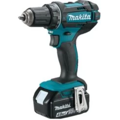 Perceuse Visseuse 18V Makita DDF482RMJ + 2 Batteries 4 Ah BL1840 + Chargeur + Makpac 2 -Outils Soldes AFD 153035