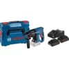 Perforateur SDS+ 18V Bosch GBH 18V-21 + 2 Batteries Procore 4Ah + Chargeur En Coffret L-BOXX - 061191110 -Outils Soldes AFD 155522