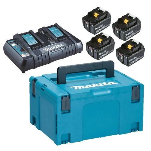 Makita Pack Énergie 18V 4X5Ah Makpac 3 Makita Pack Énergie 18V 4X5Ah Makpac
