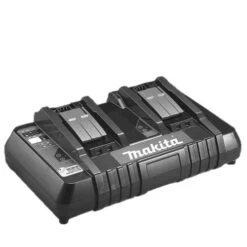 Pack énergie Makita 4 Batteries 18 V 6 Ah BL1860B + Chargeur Double DC18RD + Coffret MAKPAC -Outils Soldes AFD 158204