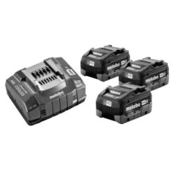 Pack De 3 Batteries 18V Metabo LIHD + Chargeur Rapide 5,5 Ah - 1210082