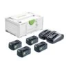 Set énergie 18V Festool SYS 4 X 5,2 / TCL 6 DUO + Coffret SYSTAINER 3 - 577136 -Outils Soldes AFD 160866