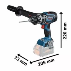Perceuse Visseuse 18V Bosch GSR18V-150 C Biturbo + 2 Batteries 8.0 Ah + Chargeur + L-BOXX - 06019J5005 -Outils Soldes AFD 177866