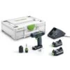Perceuse-visseuse 10,8V Festool TXS 2,6-Plus + 2 Batteries + Chargeur + SYS3 - 576101 -Outils Soldes AFD 181189
