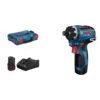 Perceuse-visseuse 12V Bosch GSR 12V-35 HX + 2 Batteries 3 Ah + Chargeur + Coffret L-BOXX - 06019J9100 -Outils Soldes AFD 183031