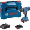 Perceuse Visseuse 18V Bosch GSR 18V-21 + 2 Batteries 2 Ah + Chargeur + Coffret L-CASE - 06019H100A -Outils Soldes AFD 183035