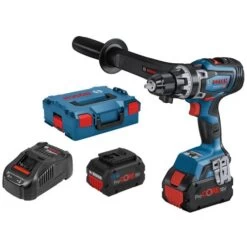 Perceuse-visseuse 18V Bosch Biturbo GSR 18V-150 C + 2 Batteries 5.5 Ah + Chargeur + L-BOXX - 06019J500C