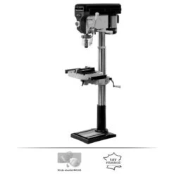 Perceuse à Colonne 750W Peugeot Outillage ENERGYDRILL 20FLB + Kit De Sécurité Et Accessoire - 132643