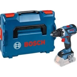 Perceuse-visseuse 18V Bosch GSR 18V-60 C Professional (sans Batterie Ni Chargeur) + Coffret L-Boxx - 06019G1103