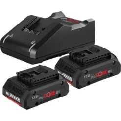 Perceuse-visseuse 18 V Bosch GSR 18V-60 C + 2 Batteries 4.0 Ah + Chargeur + L-Boxx - 06019G110Q -Outils Soldes AFD 183477