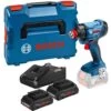 Boulonneuse 18V Bosch GDX 18V-180 + 2 Batteries ProCORE18V 4.0Ah + Chargeur GAL 18V-40 + L-BOXX - 06019G520Q -Outils Soldes AFD 183579