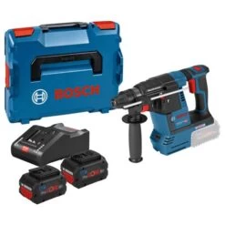 Perforateur SDS+ 18V Bosch GBH 18V-26 + 2 Batteries Procore 8Ah + Chargeur + L-BOXX - 061190900H
