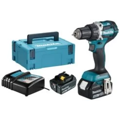 Perceuse-visseuse 18V Makita DDF484RTJ + 2 Batteries 5 Ah + Chargeur + Makpac
