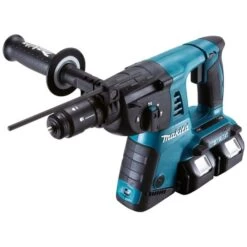 Perforateur SDS-Plus 36V Makita DHR264ZJ + 4 Batteries 5 Ah + Chargeur + Coffret MAKPAC -Outils Soldes AFD 187281