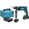 Perforateur SDS-Plus 18V Makita DHR165RMJ + 2 Batteries 4 Ah + Chargeur + Coffret Makpac 3 -Outils Soldes AFD 187310