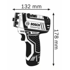 Bosch Perceuse-visseuse Multi 12V GSR 12V-15 FC 2X2Ah L-Boxx -Outils Soldes AFD 81354
