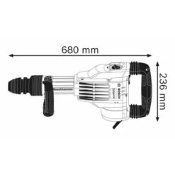 Marteau-piqueur 1700W Bosch SDS Max GSH 11 VC Professional + Coffret - 0611336000 12 Marteau-piqueur 1700W Bosch SDS Max GSH 11 VC Professional + Coffret - 0611336000 -Outils Soldes AFD 82939