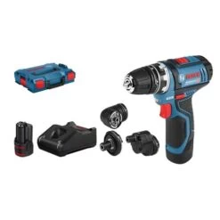 Bosch Perceuse-visseuse Multi 12V GSR 12V-15 FC 2X2Ah L-Boxx