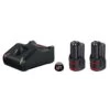 Pack De 2 Batteries Bosch GBA 12V 2.0Ah Et Un Chargeur GAL 12V-40 - 1600A019R8 -Outils Soldes AFD 83176