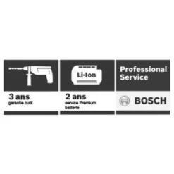 Perforateur 18V Bosch GBH 18 V-EC SDS-Plus (sans Batterie Ni Chargeur) + L-BOXX - 0611904003 -Outils Soldes AFD 84687