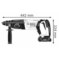 Perforateur SDS-Plus 18V Bosch GBH 18V-26 D (sans Batterie Ni Chargeur) + Coffret - 0611916000 -Outils Soldes AFD 84988