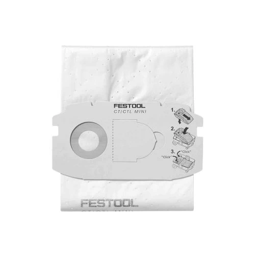 Sac Filtre SELFCLEAN Festool SC FIS-CT MINI-5 - 498410 3 Sac Filtre SELFCLEAN Festool SC FIS-CT MINI-5 - 498410