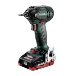 Visseuse à Choc 18V Metabo SSD 18 LTX 200 BL + 2 Batteries 4 Ah + Chargeur + Metabox - 602396800 -Outils Soldes AFD 87084