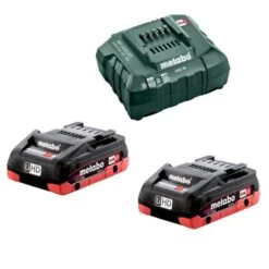 Visseuse à Choc 18V Metabo SSD 18 LTX 200 BL + 2 Batteries 4 Ah + Chargeur + Metabox - 602396800 -Outils Soldes AFD 87085