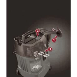 Aspirateur D'eau Et Poussières 1250W Sidamo DCP 25 - 20405020 -Outils Soldes AFD 87545